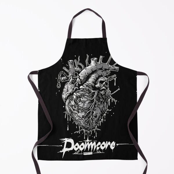 Item preview, Gothic Doomcore Heart with Vintage Flair designed and sold by Piotrek0001.
