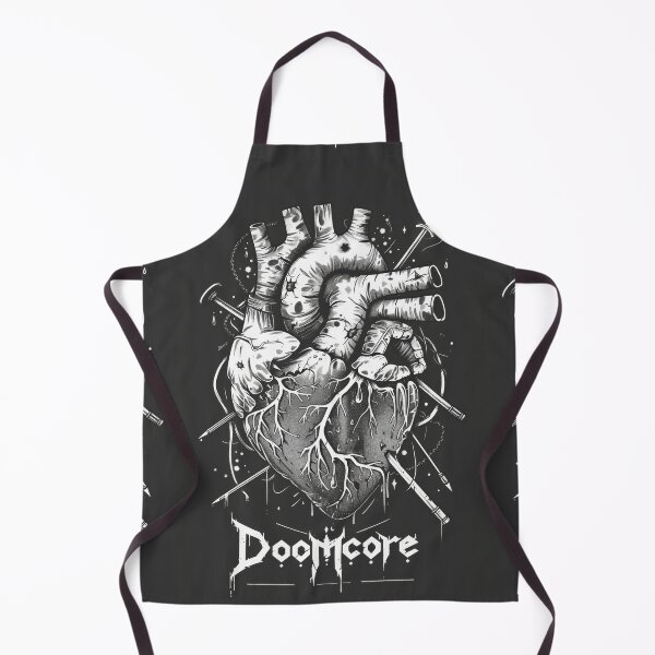 Item preview, Gothic Doomcore Heart with Vintage Flair designed and sold by Piotrek0001.