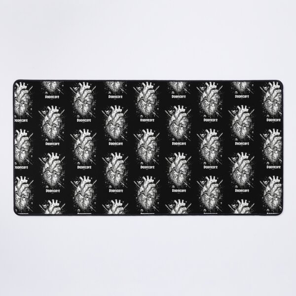 Item preview, Gothic Doomcore Heart with Vintage Flair designed and sold by Piotrek0001.