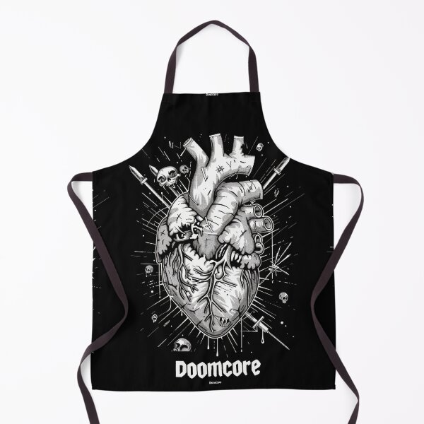 Item preview, Gothic Doomcore Heart with Vintage Flair designed and sold by Piotrek0001.
