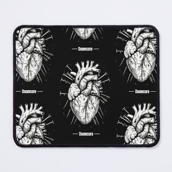 Item preview, Copy of Gothic Doomcore Heart with Vintage Flair designed and sold by Piotrek0001.