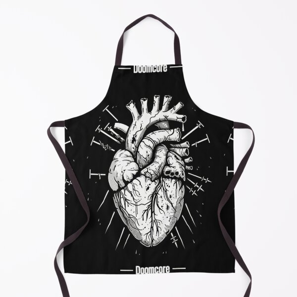 Item preview, Copy of Gothic Doomcore Heart with Vintage Flair designed and sold by Piotrek0001.