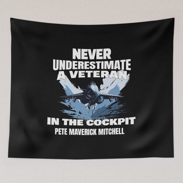 Item preview, Never underestimate a veteran in the cockpit designed and sold by mksjr.