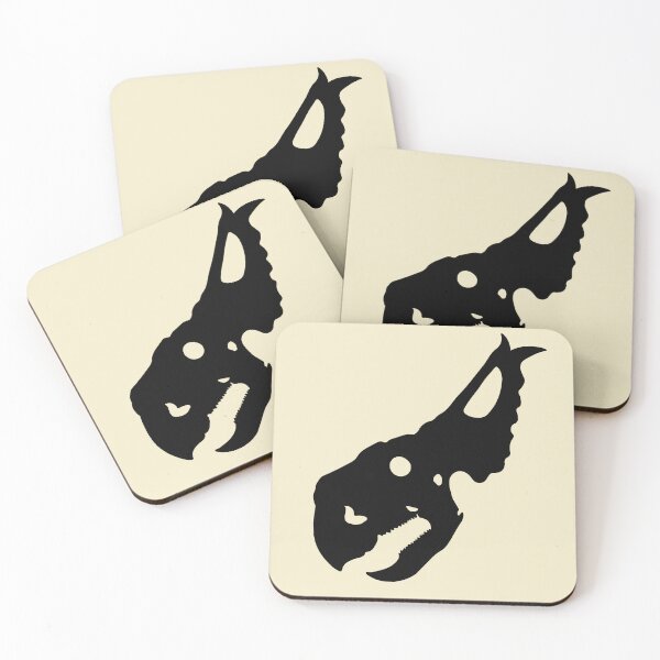Item preview, Pachyrhinosaurus Skull Black designed and sold by DesignsbyJBird.