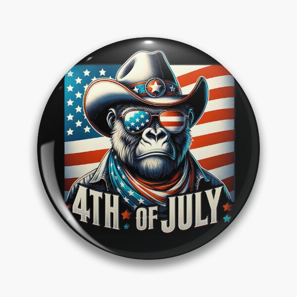 Item preview, 4TH OF JULY - GORILLA SHERIF  designed and sold by justyna-s28.
