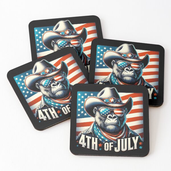 Item preview, 4TH OF JULY - GORILLA SHERIF  designed and sold by justyna-s28.