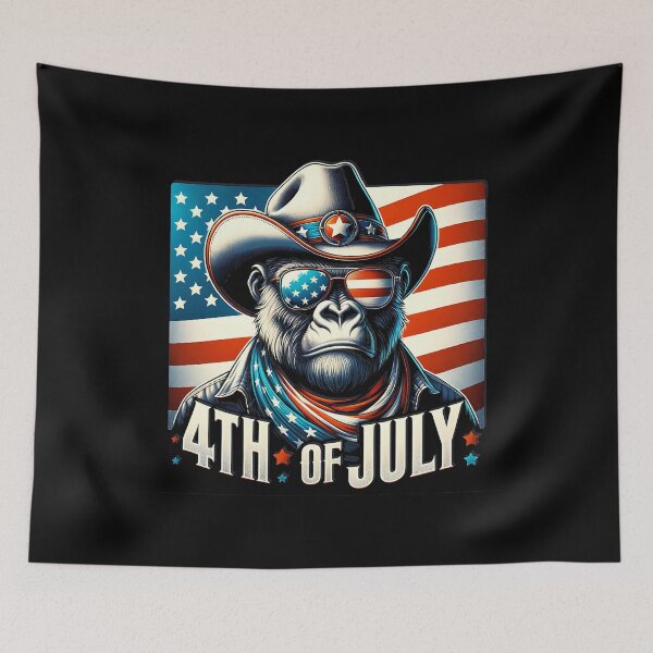 Item preview, 4TH OF JULY - GORILLA SHERIF  designed and sold by justyna-s28.