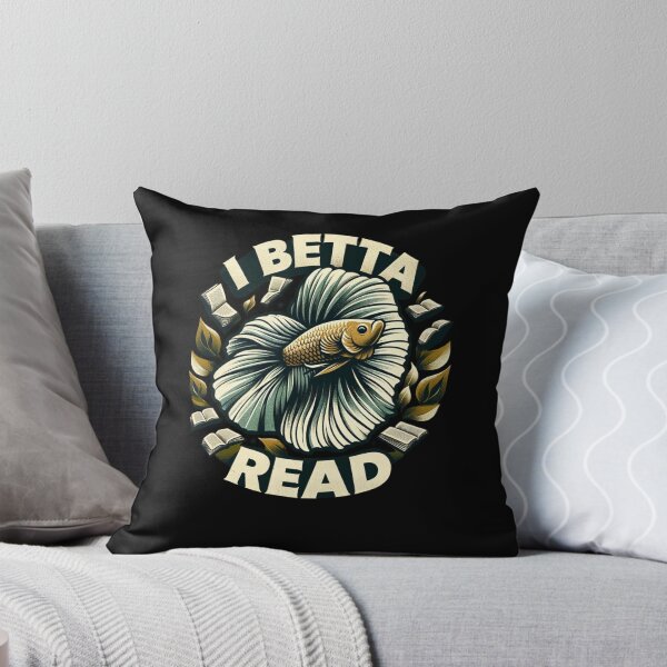 Item preview, I Betta Read designed and sold by ReefVibe.