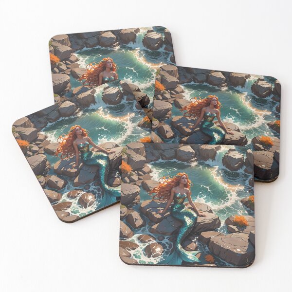 Item preview, Mermaid Sunning Herself designed and sold by Geek Girl Ohio.