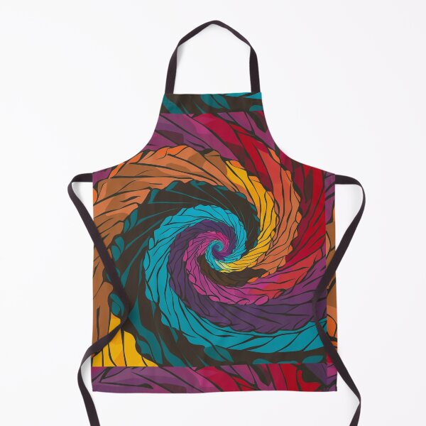 Item preview, swirl of colorful fabrics digital art designed and sold by metebf.