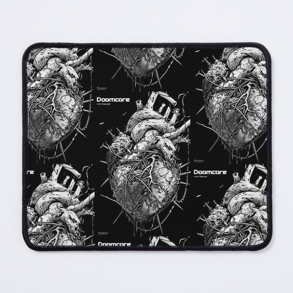 Item preview, Gothic Doomcore Heart with Vintage Flair designed and sold by Piotrek0001.