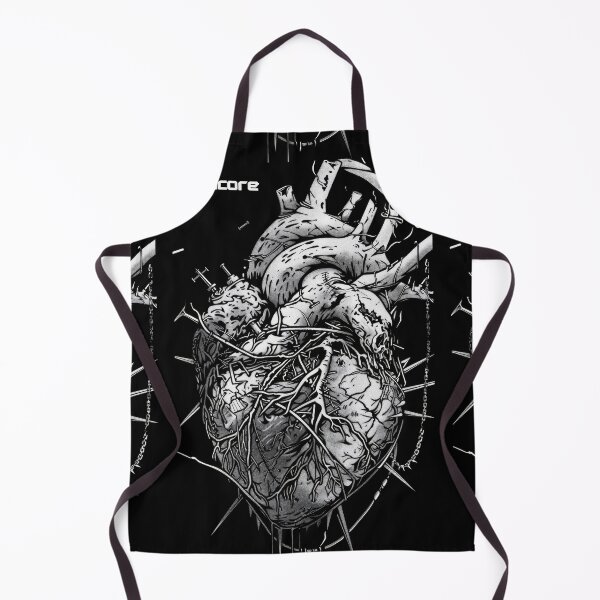 Item preview, Gothic Doomcore Heart with Vintage Flair designed and sold by Piotrek0001.