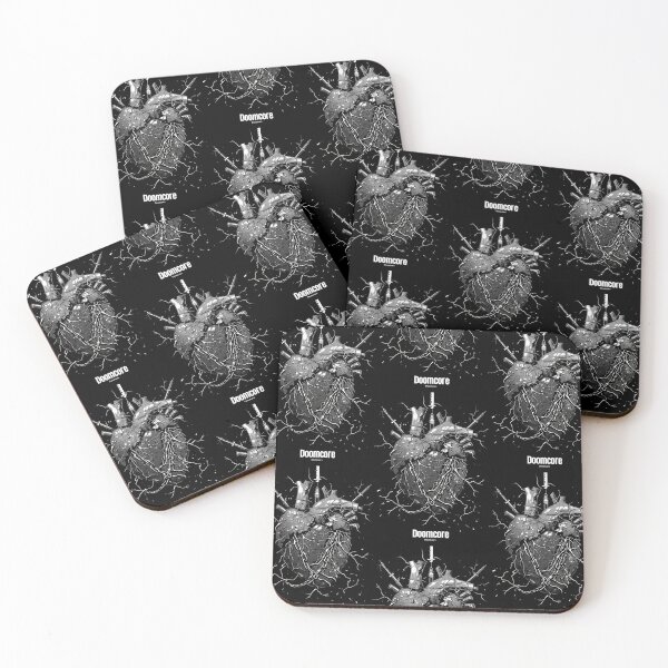 Item preview, Gothic Doomcore Heart with Vintage Flair designed and sold by Piotrek0001.