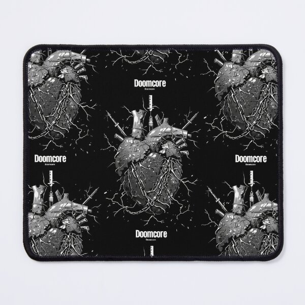 Item preview, Gothic Doomcore Heart with Vintage Flair designed and sold by Piotrek0001.