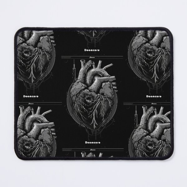 Item preview, Gothic Doomcore Heart with Vintage Flair designed and sold by Piotrek0001.