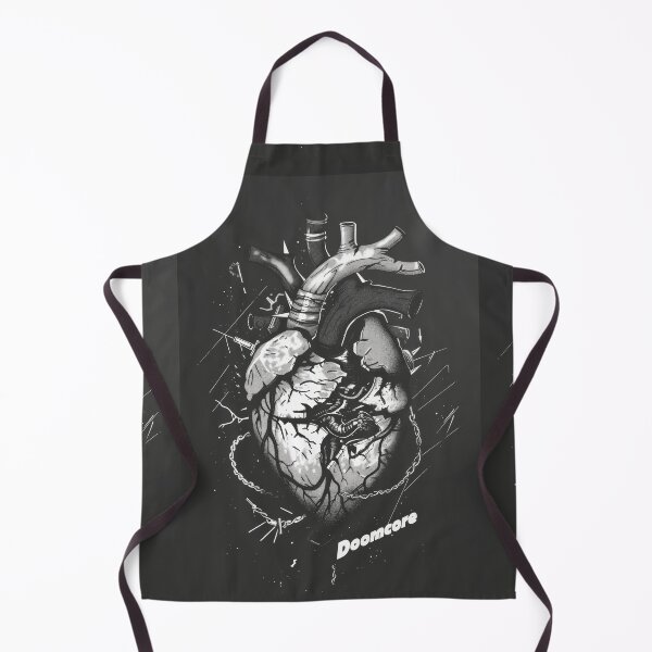 Item preview, Gothic Doomcore Heart with Vintage Flair designed and sold by Piotrek0001.