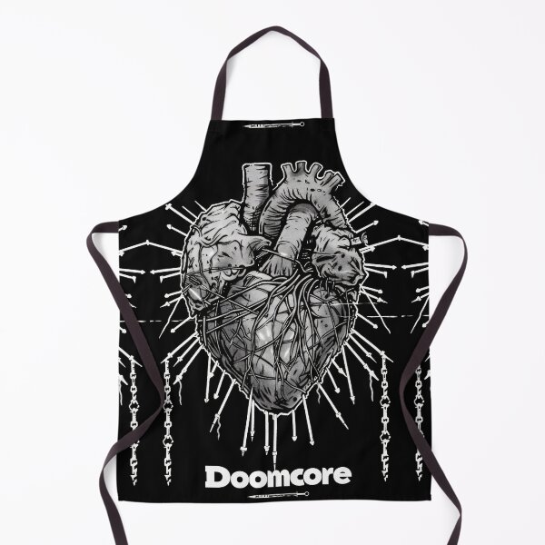 Item preview, Gothic Doomcore Heart with Vintage Flair designed and sold by Piotrek0001.