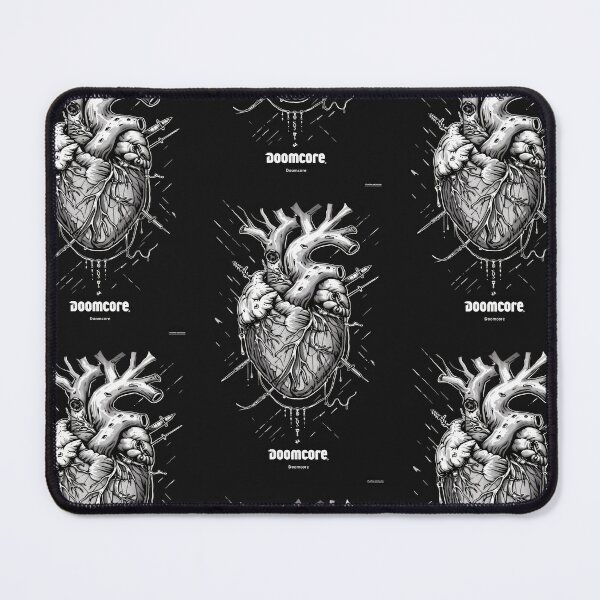Item preview, Gothic Doomcore Heart with Vintage Flair designed and sold by Piotrek0001.