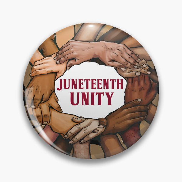 Item preview, Juneteenth unity Hands Circle Celebrating Diversity Solidarity designed and sold by DrawHandArt.