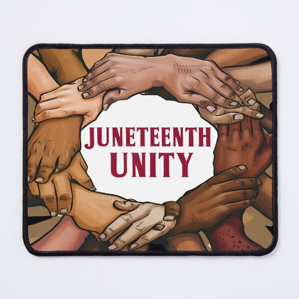 Item preview, Juneteenth unity Hands Circle Celebrating Diversity Solidarity designed and sold by DrawHandArt.