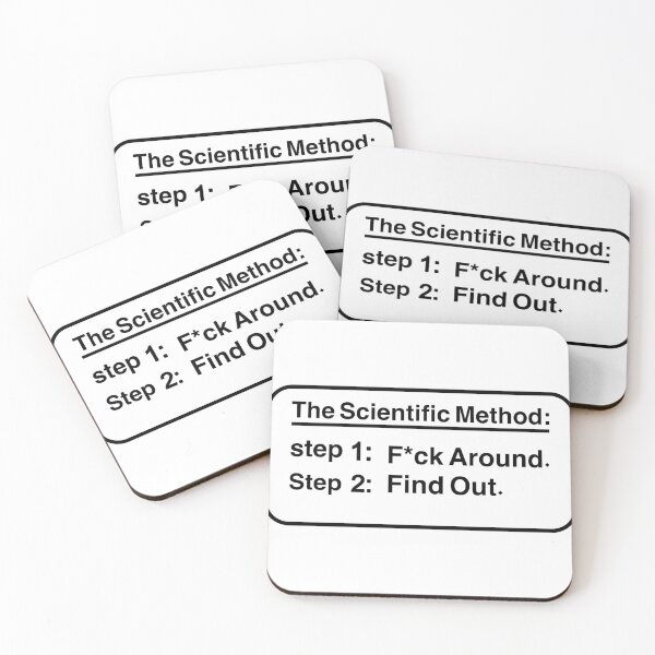 Item preview, The Scientific Method Mess Up Find Out designed and sold by artzaka.