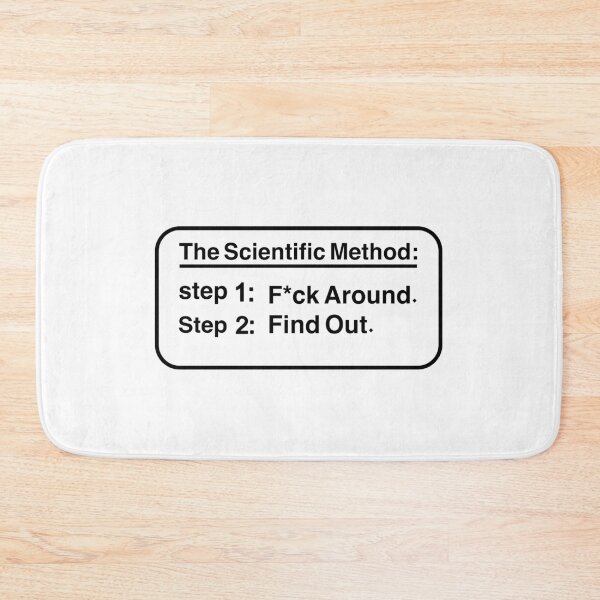Item preview, The Scientific Method Mess Up Find Out designed and sold by artzaka.
