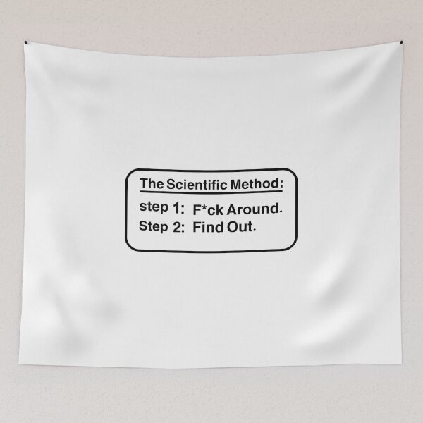 Item preview, The Scientific Method Mess Up Find Out designed and sold by artzaka.