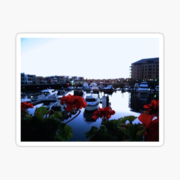 Item preview, Bay Marina Glenelg At Sunrise - South Australia designed and sold by exploramum.