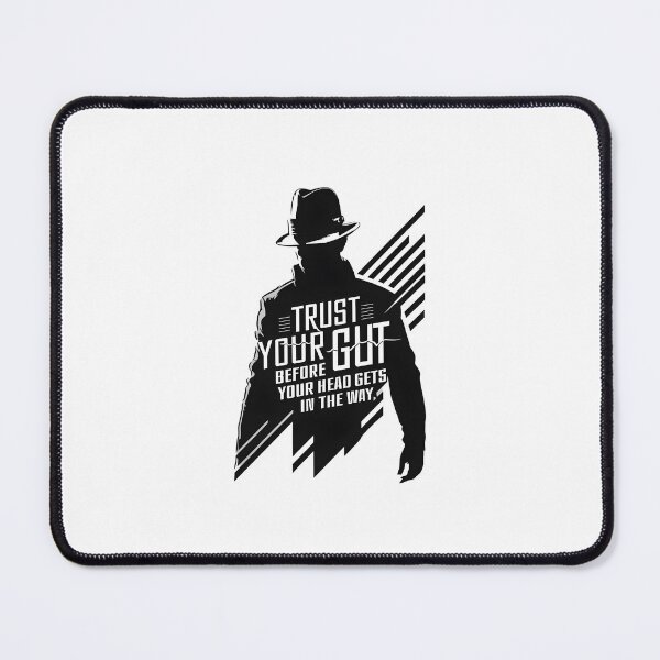 Item preview, Trust Your Gut Before Your Head Gets In The Way - Quote - Scifi designed and sold by Fenay Designs.