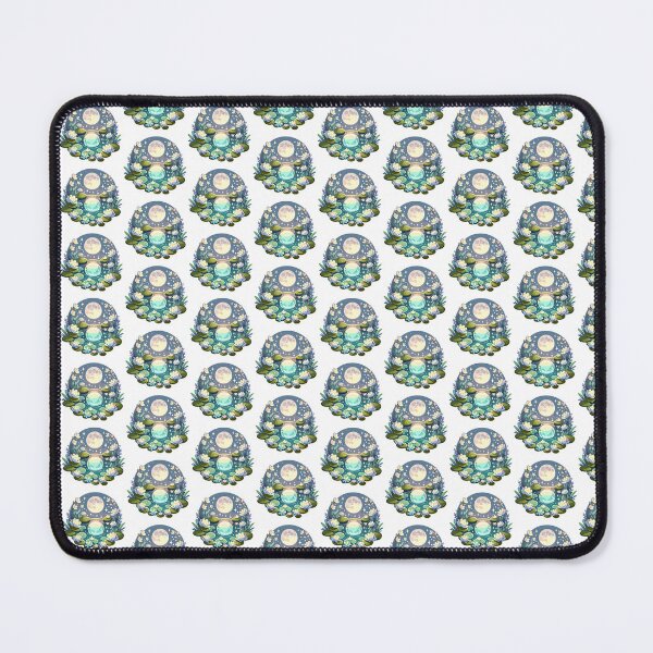 Item preview, Magical Moonlit Pond - Enchanting Floral Night designed and sold by Akioos.