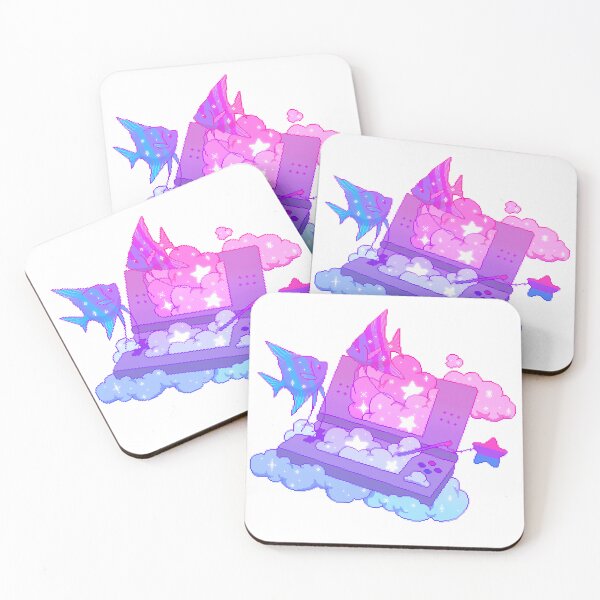 Item preview, Bisexual Flag LGBT Pride Angelfish Pixel Art designed and sold by OceanicScribble.