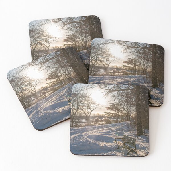Item preview, Winter Bench in the Afternoon Sun designed and sold by jrtwynam.
