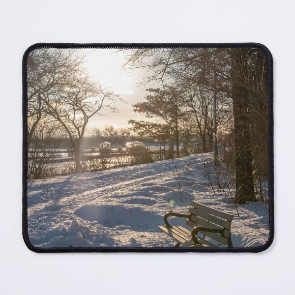 Item preview, Winter Bench in the Afternoon Sun designed and sold by jrtwynam.