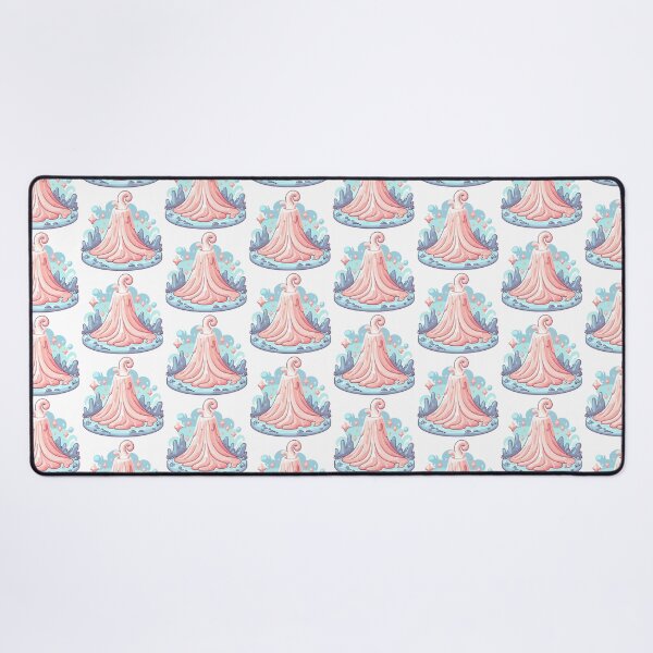 Item preview, Whimsical Pink Volcano Eruption - Fantasy Landscape designed and sold by Akioos.