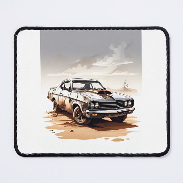 Item preview, Old Car in a Post-Apocalyptic Desert designed and sold by Brasuca's Art.