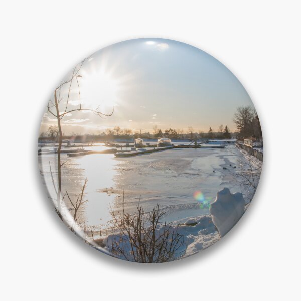 Item preview, Frozen Marina at Sam Smith Park in Toronto designed and sold by jrtwynam.