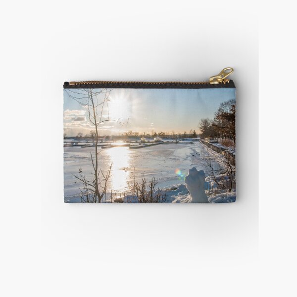 Item preview, Frozen Marina at Sam Smith Park in Toronto designed and sold by jrtwynam.