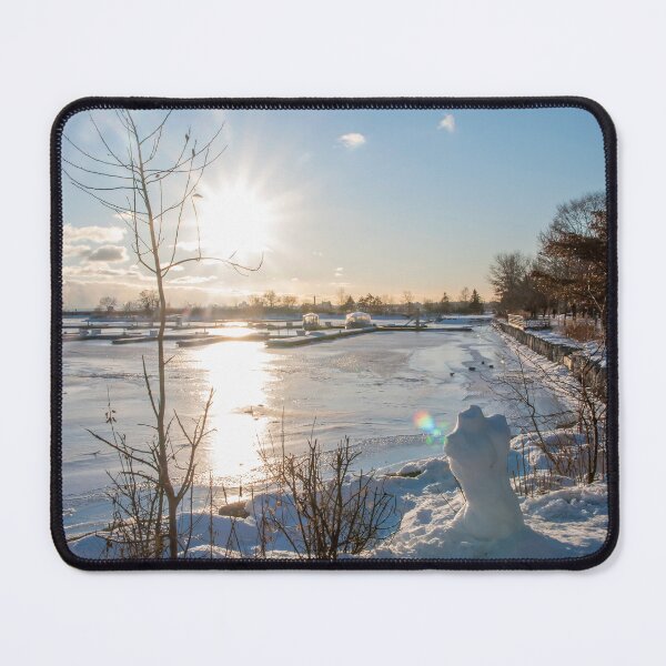 Item preview, Frozen Marina at Sam Smith Park in Toronto designed and sold by jrtwynam.