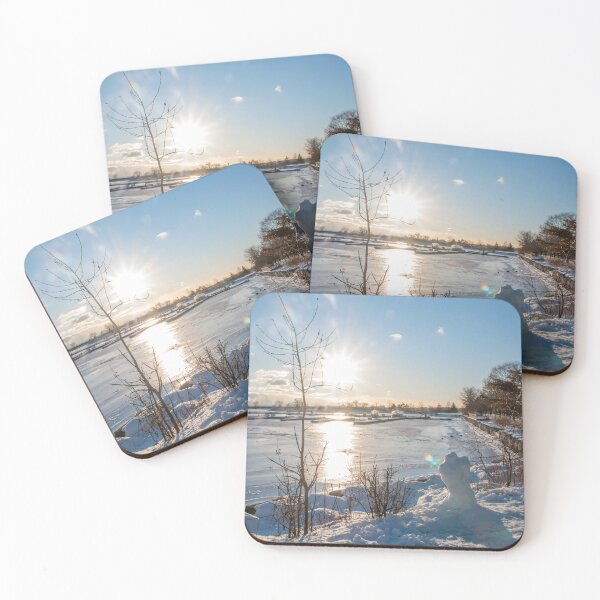 Item preview, Frozen Marina at Sam Smith Park in Toronto designed and sold by jrtwynam.