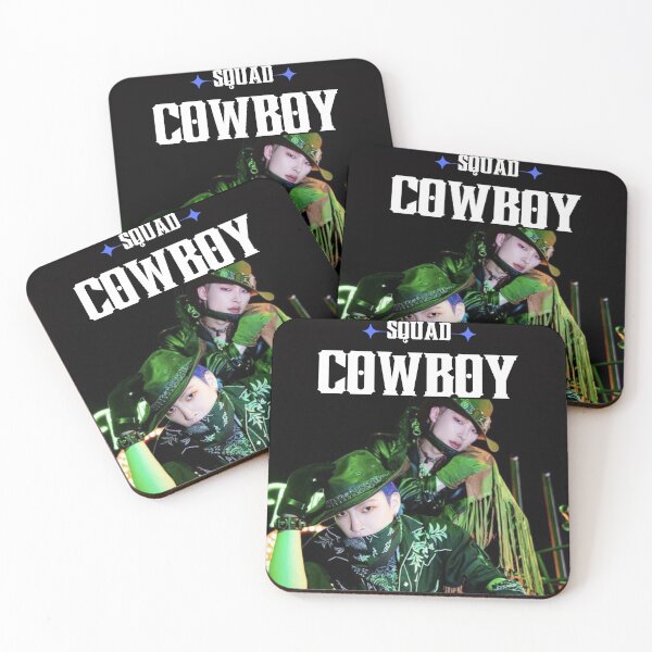 Item preview, Cowboy Squad  Ateez Mingi and Hongjoong Design - K-Pop Merch designed and sold by Pink Lemon.