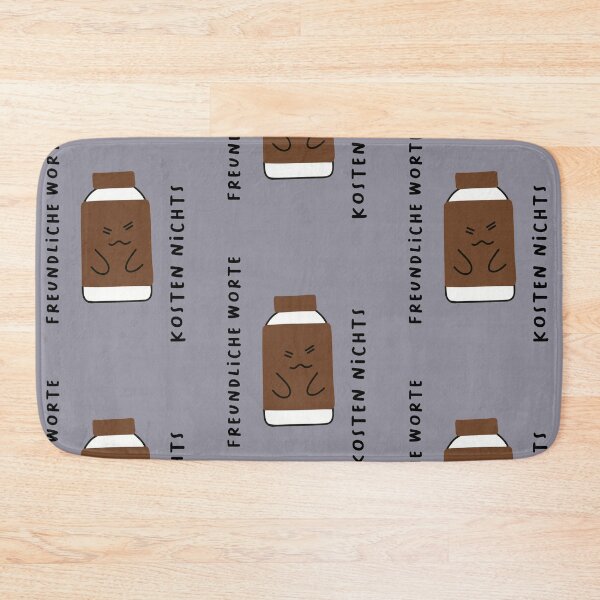 Item preview, Freundliche Worte kosten nichts | Cute Drinking Bottle Illustration designed and sold by RM-Journey.