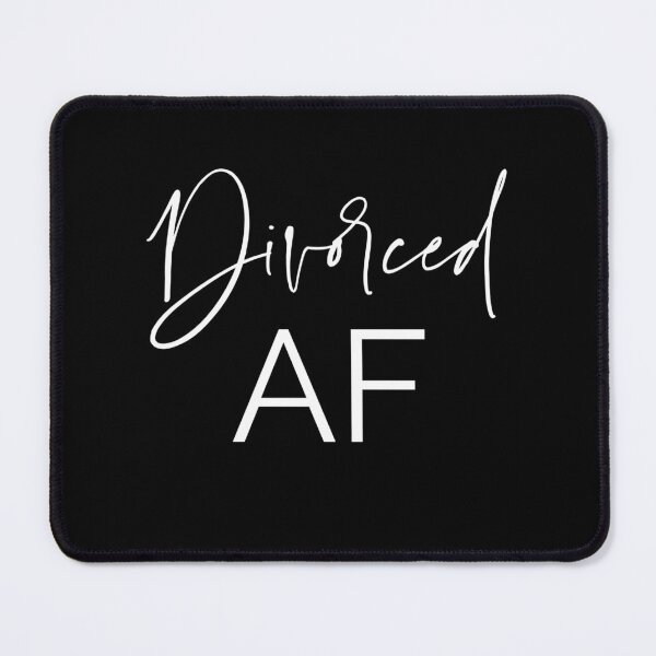 Item preview, Divorced AF Funny Divorce Celebration Newly Single  designed and sold by The Junto Shop.