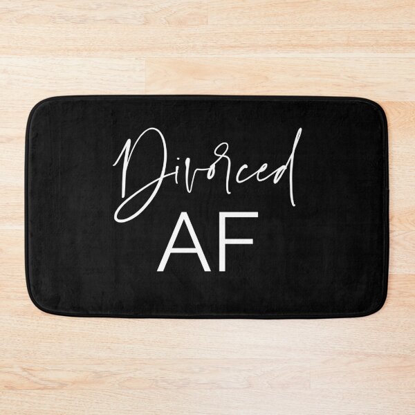 Item preview, Divorced AF Funny Divorce Celebration Newly Single  designed and sold by The Junto Shop.