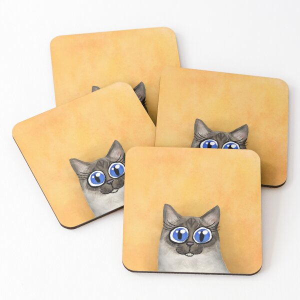 Item preview, Lucky - cute cartoon cat designed and sold by SuRReal3D.