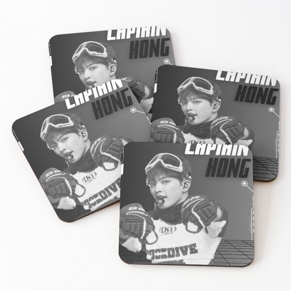 Item preview, Captain Hongjoong Design - K-Pop Merch designed and sold by Pink Lemon.