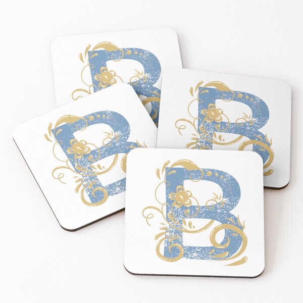Item preview, B - Vintage Floral Initial Letter designed and sold by Deepness2023.