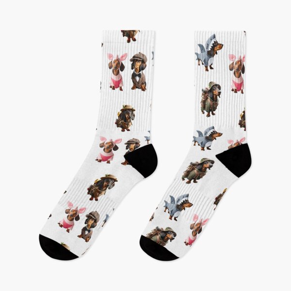 Item preview, Dachshunds in costumes designed and sold by Kajiart.