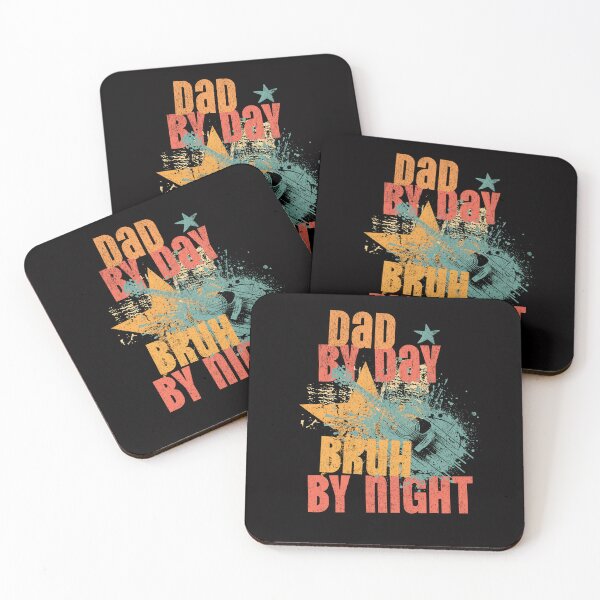 Item preview, Dad By Day Bruh By Night T-Shirt, Funny Father's Day Gift, Cool Dad Shirt, Music Lover Gift for Dad, Casual Wear, Father's Day Tee designed and sold by Soulful Stash .