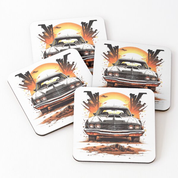 Item preview, Old Car in a Post-Apocalyptic Desert 2 designed and sold by Brasuca's Art.