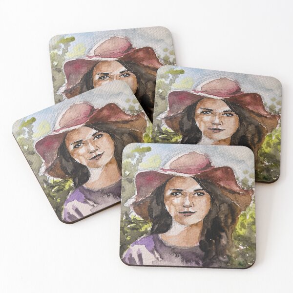Item preview, Girl In A Floppy Hat designed and sold by TheArtCave.